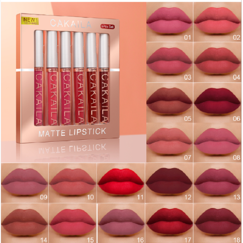 artistary new 6-color mattellpstlck lip gloss 3