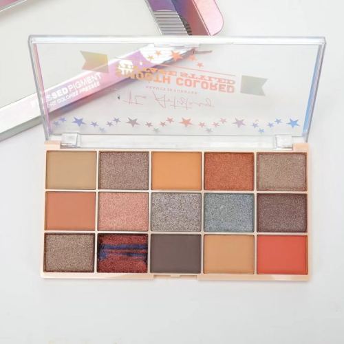 the artistary mixed new cross-border 15-color eye shadow shimmer matte hot sale makeup collection