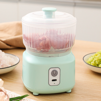 Electric Meat Grinder Household Multi-Functional Baby Food Maker Baby Cooking Machine Meshed Garlic Device Mixer