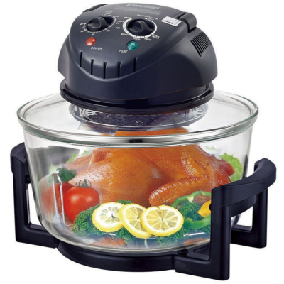 Convection Oven Air Fryer 20L Visual Transparent Large Capacity Chips Machine Household Deep Fryer