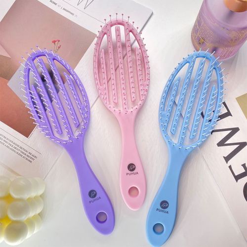 Wet and Dry Factory Wholesale Hollow Hairdressing Comb Hair Tidying Comb