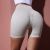 European and American Quick-Drying Tight Sports Yoga Pants Women's Belly Contracting Hip Lifting Super High Waist Fitness Shorts Seamless Yoga Long Shorts