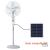 Solar Mosquito Fan Solar Fan Strong Wind Belt Mosquito Killer Outdoor Camping Home