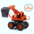 Children's toy inertia excavator puzzle simulation engineering car model toy car floor stand car model wholesale