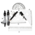 FD-2393 Student 10-Piece Set Compasses Metal Geometry Painting Tools Exam Ruler Compasses Set