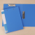 Office Plastic Folder Double Clip Blue File Material Storage Organize Easy Office File Binder A4 Folder