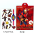 Cartoon Tattoo Sticker Unicorn Rainbow Unicorn Spider-Man Q Version Iron Man and Other Series