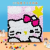 Exquisite DIY Fur Ball Painting Series Sanrio Disney Series Strawberry Bear Kitty Cat