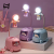 Exquisite Table Lamp Cartoon Spaceman Table Lamp Blue Green Red Cinnamoroll Babycinnamoroll Driving to Send Spaceman Table Lamp Pink Purple Blue