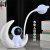 Exquisite Table Lamp Clip Touch Screen Lampshade Table Lamp (Gray Pink Green) Spaceman Moon Table Lamp (Blue Red White)