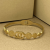 Bracelet Luxury Gold High-Grade Bracelet Gold-Plated Craft Brand Personalized Bracelet Versatile Fashion