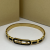 Bracelet Luxury Gold High-Grade Bracelet Gold-Plated Craft Brand Personalized Bracelet Versatile Fashion