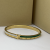 Bracelet Luxury Gold High-Grade Bracelet Gold-Plated Craft Brand Personalized Bracelet Versatile Fashion