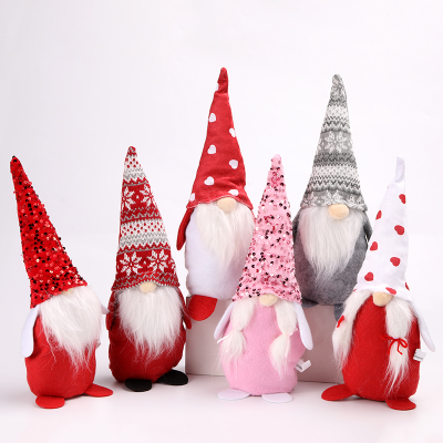 Christmas Decorations Tumbler Dijing Foreign Trade Export Scavenger Doll Faceless Doll Decoration