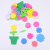 Children's DIY Flower Foam Sticker Eva Flash Glitter Powder Color Sticker Processing Customization