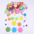 Children's Creative DIY Flower Pot Flower Printing Sticker EVA Foam Environmental Protection Adhesive Sticker Sample Pro