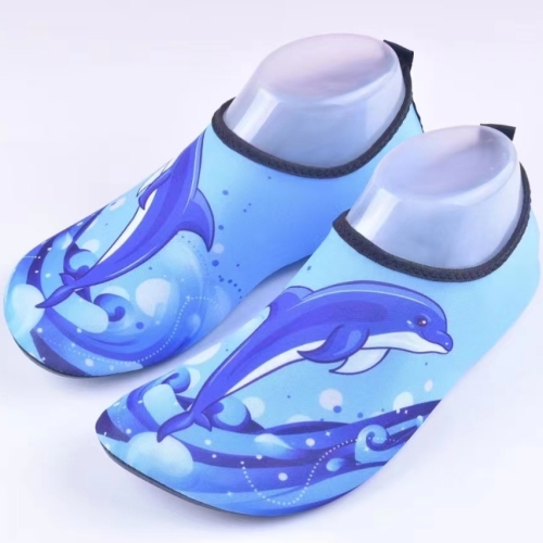new dolphin beach shoes wading shoes seaside upstream shoes diving socks non-slip beach shoes