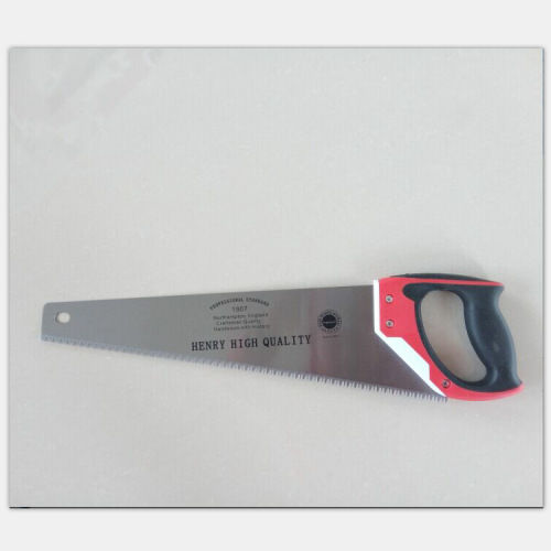 三色包胶手柄木工手板锯，高品质园林锯，轻松好用折叠锯等