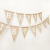 European and American Retro Birthday Party Decoration Hanging Flag Happy Birthday Linen Pennant