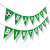 Birthday Party Decoration String Flags Football Happy Birthday Triangle String Flags Pull Flag Made by Paper
