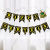 Happy New Year Glitter Latte Art Happy New Year Party Decoration Banner