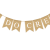 Engagement Party Decoration Supplies Single String Flags Bride I Do Crew Burlap Dovetail Hanging Flag