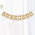 White Love Taco Bar Burlap Dovetail Hanging Flag Mexican Carnival Theme Party Decoration