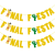 Mexican Carnival Theme Single Girl Wedding Party Decoration Flag Final Fiesta Glitter Latte Art