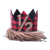 Red and Black Plaid Linen 123onetwo Hat Baby Full-Year 1 Year Old Birthday Party Dress up Birthday Hat