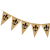 Party Decoration Garland String Flags St. Patrick's Day Carnival Burlap Triangle Hanging Flag Ireland