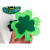 Ellan St. Patrick Party Carnival Decorations Arrangement Welcome Hat Four-Leaf Clover Felt Latte Art
