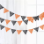 Happy Hallo Wear Triangle Felt Hanging Flag Halloween Party Decoration String Flags Black Orange