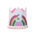 Rainbow Sequins 12345 Pink Hat Birthday Hat Crown Baby Full-Year Dress up the Girl in the Hat Pink