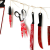 Horror Dress up Blood Knife String Blood Knife Hanging Flag Halloween Trick Ornaments Haunted House String Flags