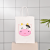 Cows Pattern Packaging Bag Made of Kraft Paper Striped Cartoon Packaging Bag Party Entertainment Portable Paper Bag