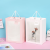 Internet Celebrity Window Transparent Handbag Bouquet Packaging Bag Gift Bag Birthday Gift Bag Window Paper Bag
