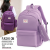 bagsSchool Bag Large Capacity Waterproof Simple Fashion Backpack with Pencil Case Multi-Layer Middle School Backpack