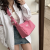 bagsNiche Retro Fashion Simple and All-Matching Bag Women's Large-Capacity Crossbody Bag Casual Sports Style Red Shoulder Bag