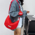 Nylon Waterproof Canvas Bag Fashion Trendy Bag Spring/Summer Mori Artistic Dumpling Bag College Student Class Shoulder Messenger Bag