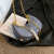 Special-Interest Design Letter Crescent Bag for Women 2024 New Advanced Texture Handbag Chain Crossbody Underarm Bag Autumn
