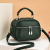 Pu Leather Women's Bag 2024 New Fashion Messenger Bag Handbag Women's Three-Layer All-Match Shoulder Bag Casual Small round Bag