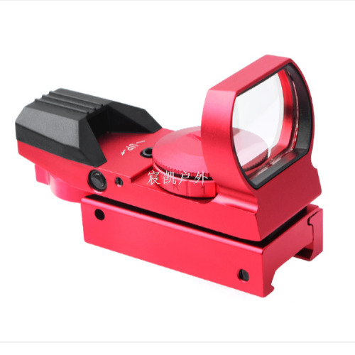 Hd101 Red Red Film Silver Film Reflecting High Transmittance Holographic Traffic Light Four Changing Points Adjustable Telescopic Sight