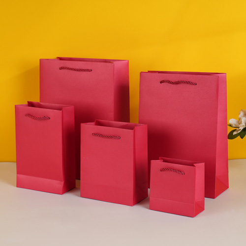 现货珠宝首饰礼品纸袋男女儿童服装店手提袋化妆品购物礼盒包装袋