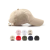New Pure Cotton Hard Crown Baseball Cap Women's Solid Color Light Plate Peaked Cap Outdoor Face-Looking Small Sun Protection Sun Hat Wholesale Men