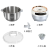 Household Small Kneading Machine Automatic Stainless Steel Stand Mixer Stirring Intelligent Constant Temperature Wake-up Hair Integrated Flour-Mixing Machine