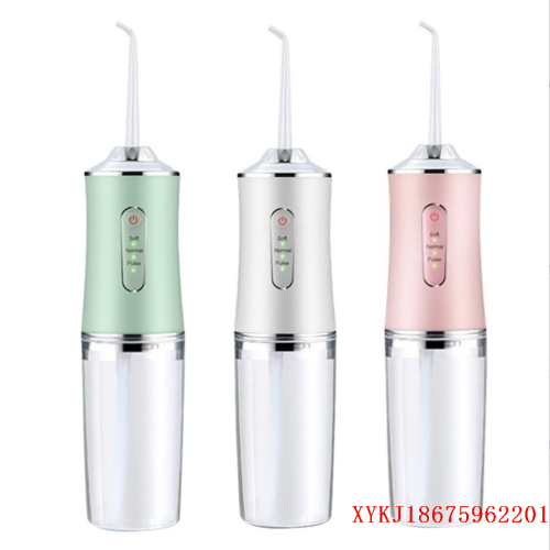 跨境电动牙齿洗牙机洗牙器便携式冲牙器手持家用除牙结工厂