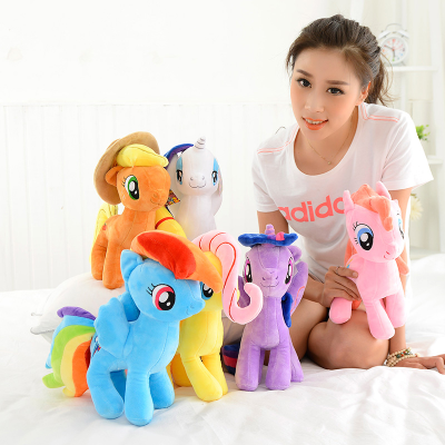 My Little Pony Toy Children Plush Doll Unicorn Doll Rainbow Gift Girl Princess Sleeping Pillow