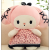 Sanrio Clow M Plush Toy Melody Sleeping Pillow Doll Oversized Doll Female Birthday Present