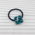 QianTAO Acetate Hair Accessories Turquoise Shinny Elastic Hair rope ponyholder