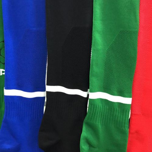 Mesh Breathable Comfortable Soccer Socks Color Can Be Optional Matching Can Be Customized According to Customer Style Requirements Factory Direct Sales